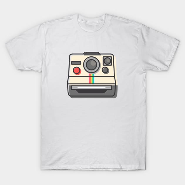 instant camera T-Shirt by Qwerty